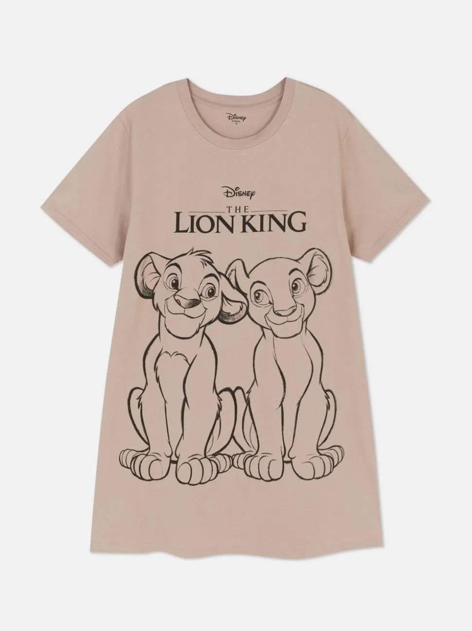 T-shirt do spania z nadrukiem postaci Disneya