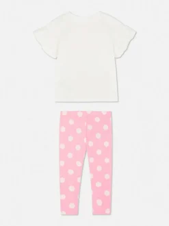 T-shirt i spodnie z motywem Disneya, komplet