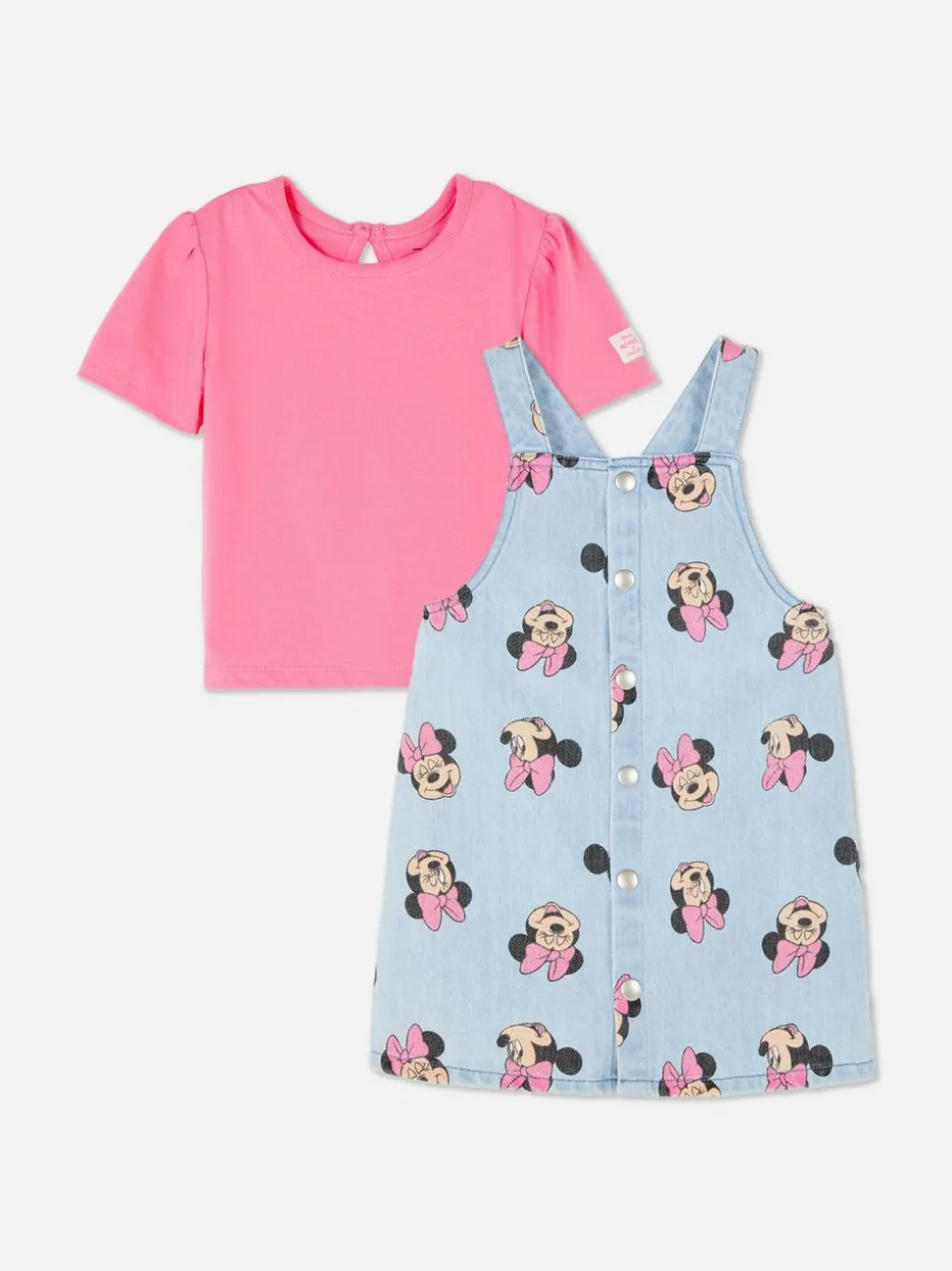 T-shirt i sukienka ogrodniczka z Myszką Miki Disneya
