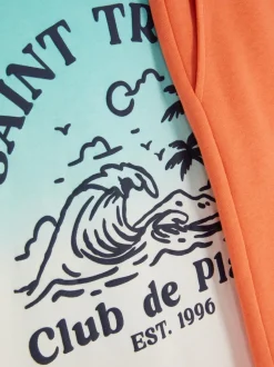 T-shirt i szorty Saint Tropez z efektem ombre