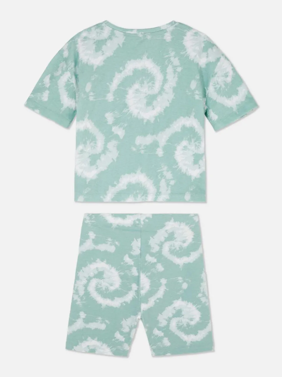 T-shirt i szorty z efektem tie-dye Los Angeles