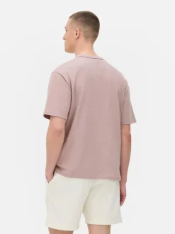 T-shirt o luźnym kroju