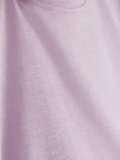 T-shirt o nieregularnym splocie z krótkim rękawem