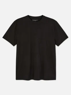 T-shirt o regularnym kroju z okrągłym dekoltem