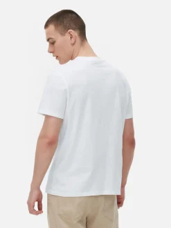T-shirt o standardowym kroju