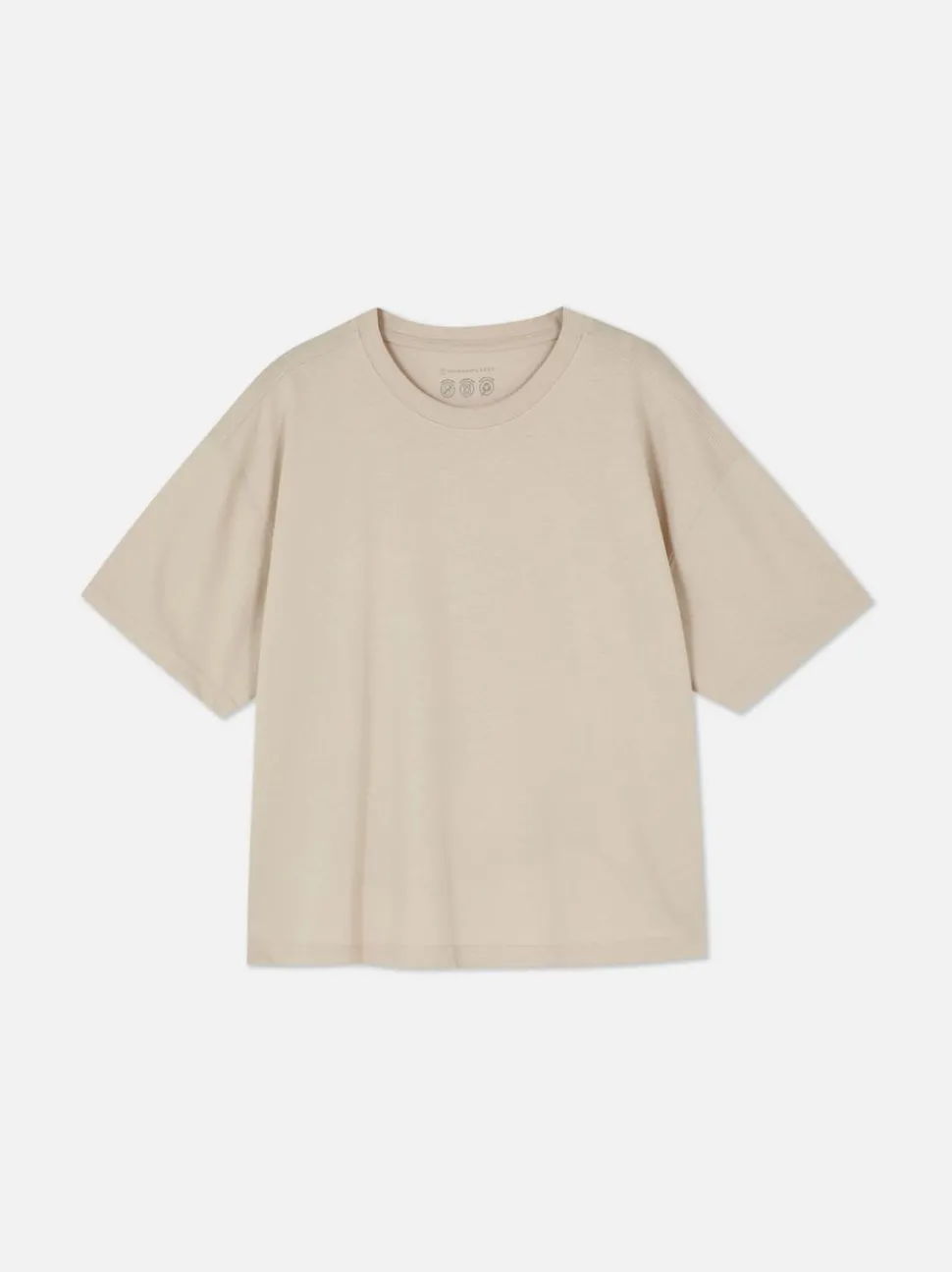 T-shirt oversize o kwadratowym kroju