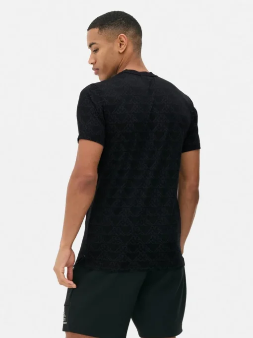 T-shirt z żakardowym nadrukiem Kappa x Primark