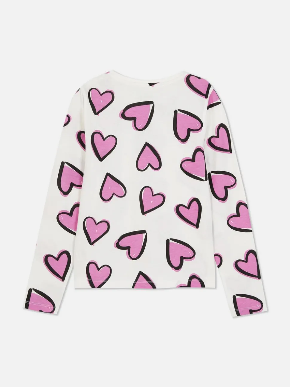 T-shirt z długim rękawem i nadrukiem