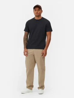 T-shirt z fakturą plastra miodu