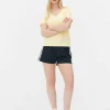 T-shirt z krótkim rękawem i dekoltem w serek