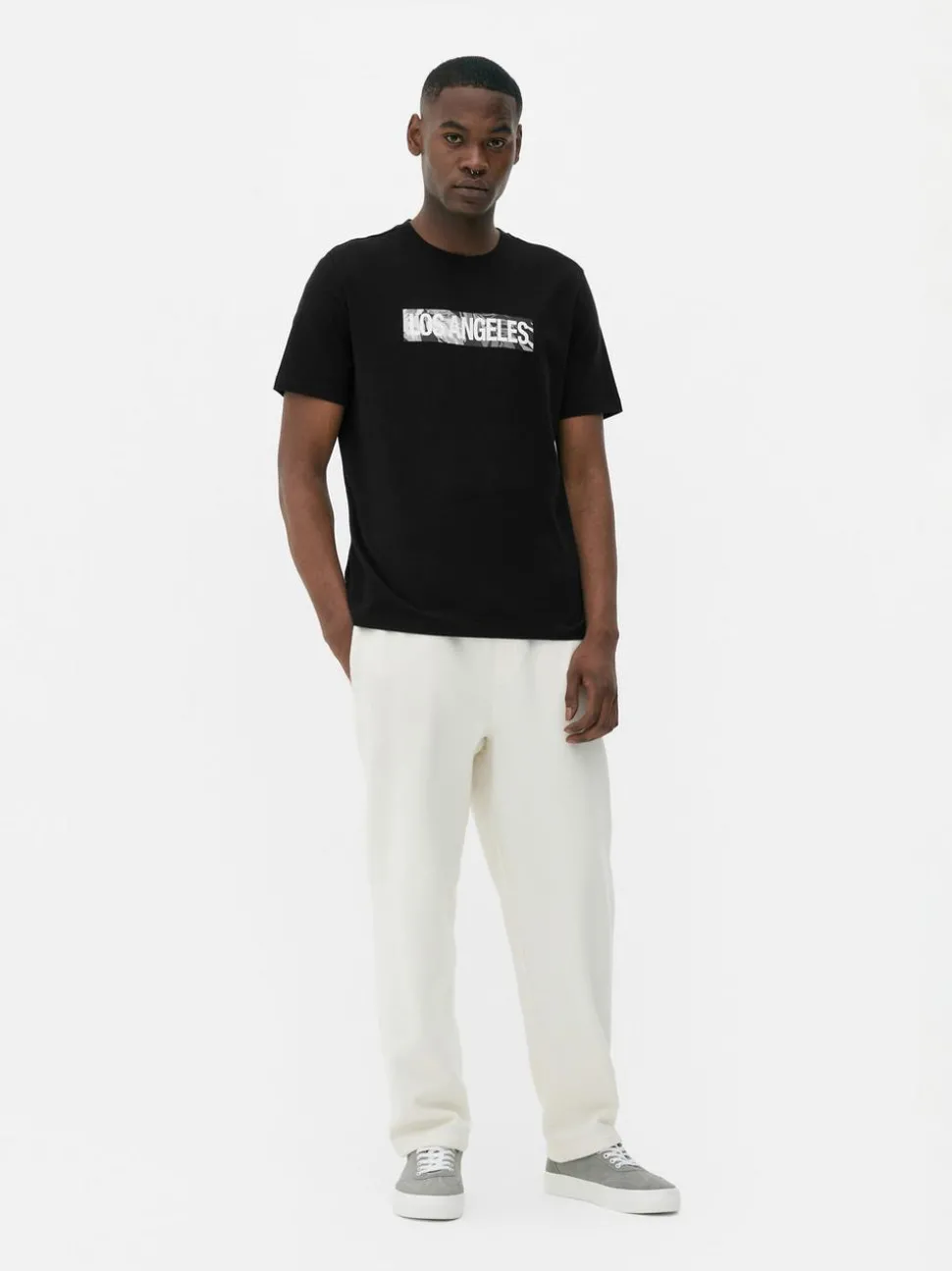 T-shirt z krótkim rękawem Los Angeles