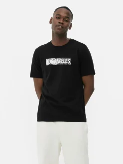 T-shirt z krótkim rękawem Los Angeles