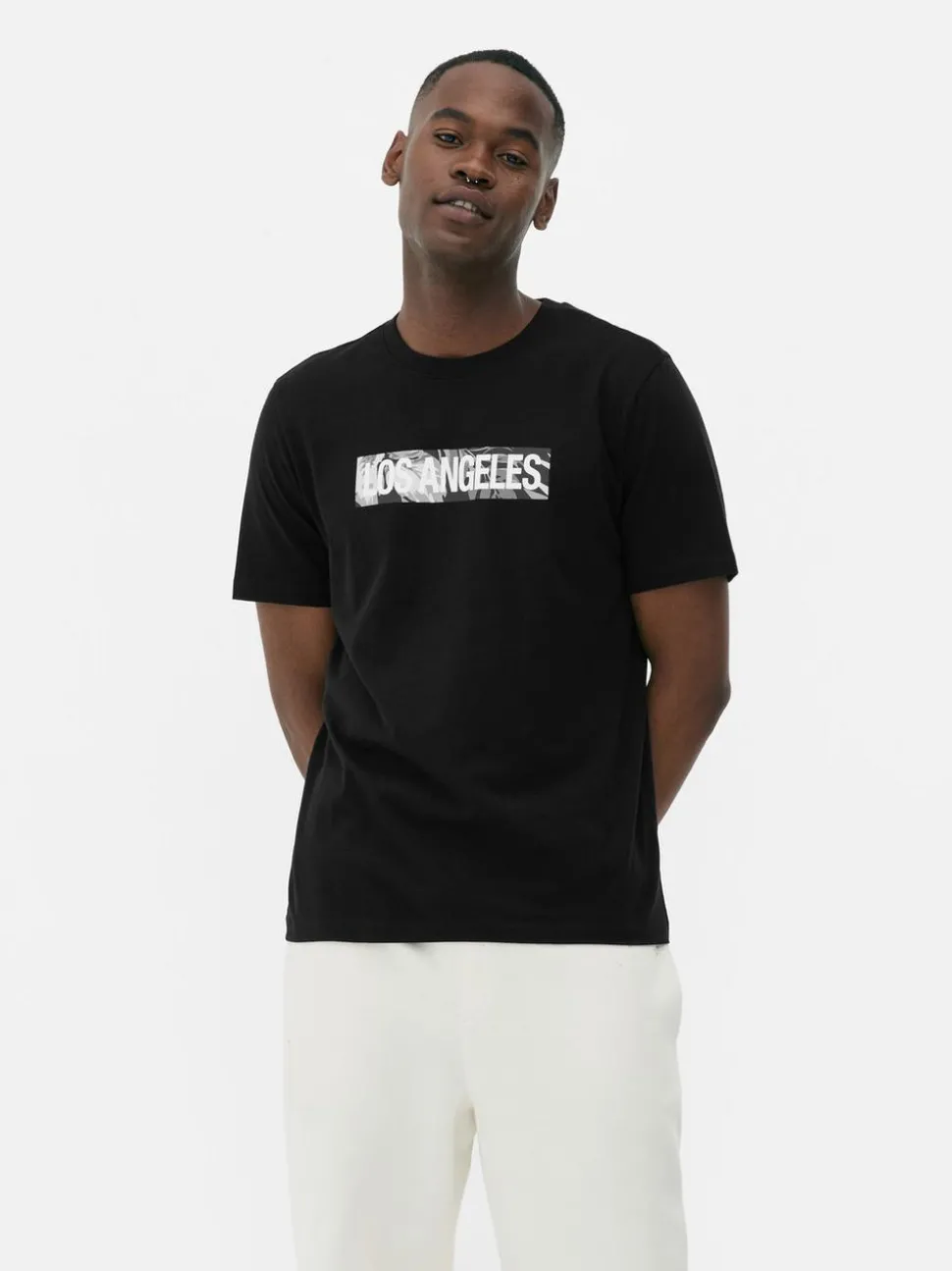 T-shirt z krótkim rękawem Los Angeles