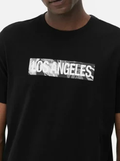 T-shirt z krótkim rękawem Los Angeles