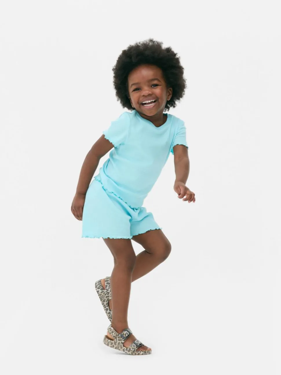 T-shirt z krótkim rękawem w prążki