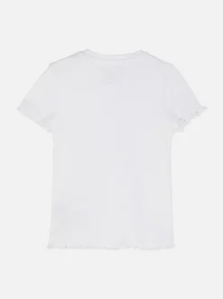 T-shirt z krótkim rękawem w prążki