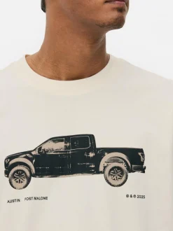 T-shirt z nadrukiem Post Malone'a