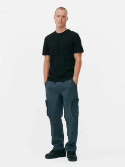 T-shirt z okrągłym dekoltem