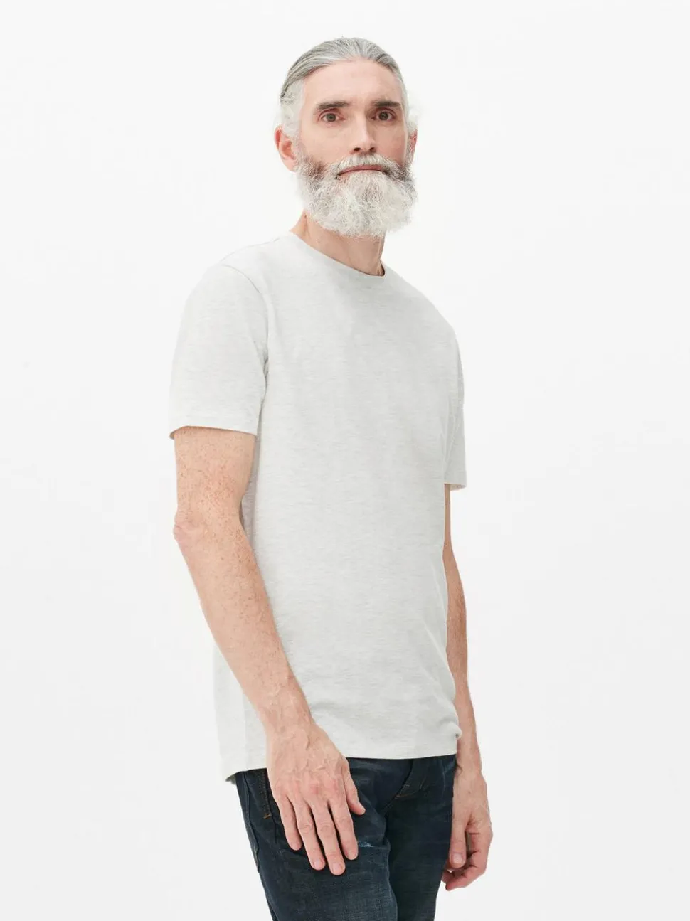 T-shirt z okrągłym dekoltem