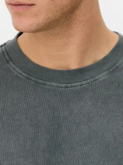 T-shirt z okrągłym dekoltem