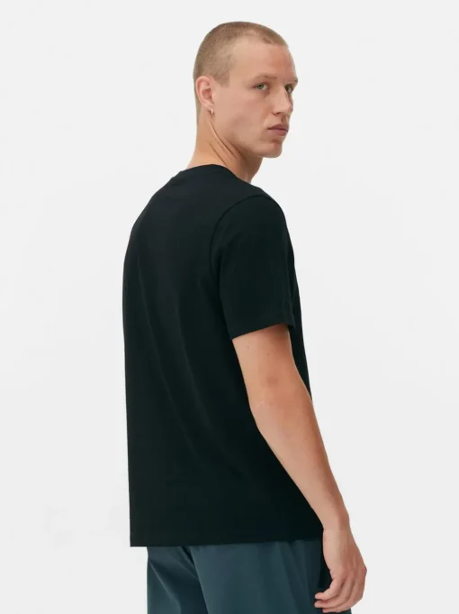 T-shirt z okrągłym dekoltem