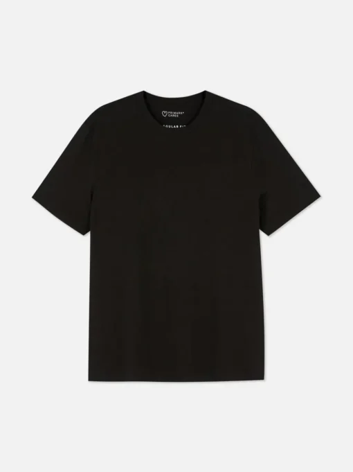 T-shirt z okrągłym dekoltem