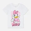 T-shirt z okrągłym dekoltem z Kaczką Daisy Disneya