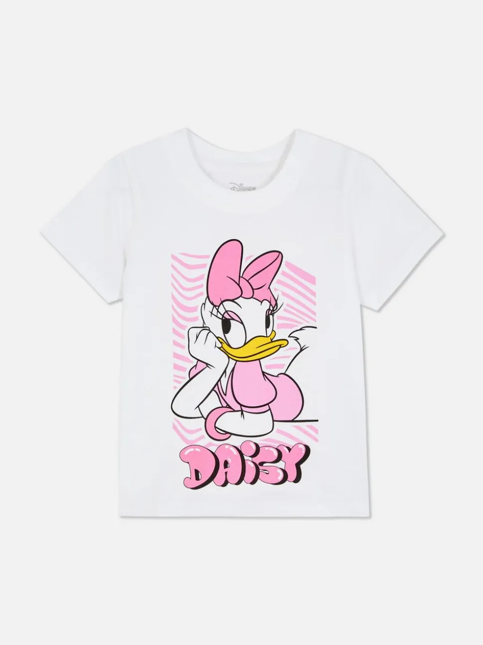 T-shirt z okrągłym dekoltem z Kaczką Daisy Disneya