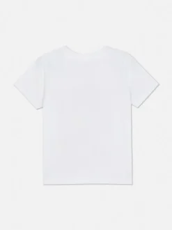 T-shirt z okrągłym dekoltem z Kaczką Daisy Disneya