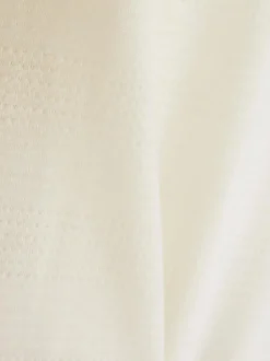 T-shirt z okrągłym dekoltem i teksturowanym motywem