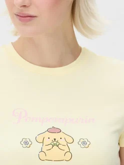 T-shirt z postacią Pompompurina z Hello Kitty