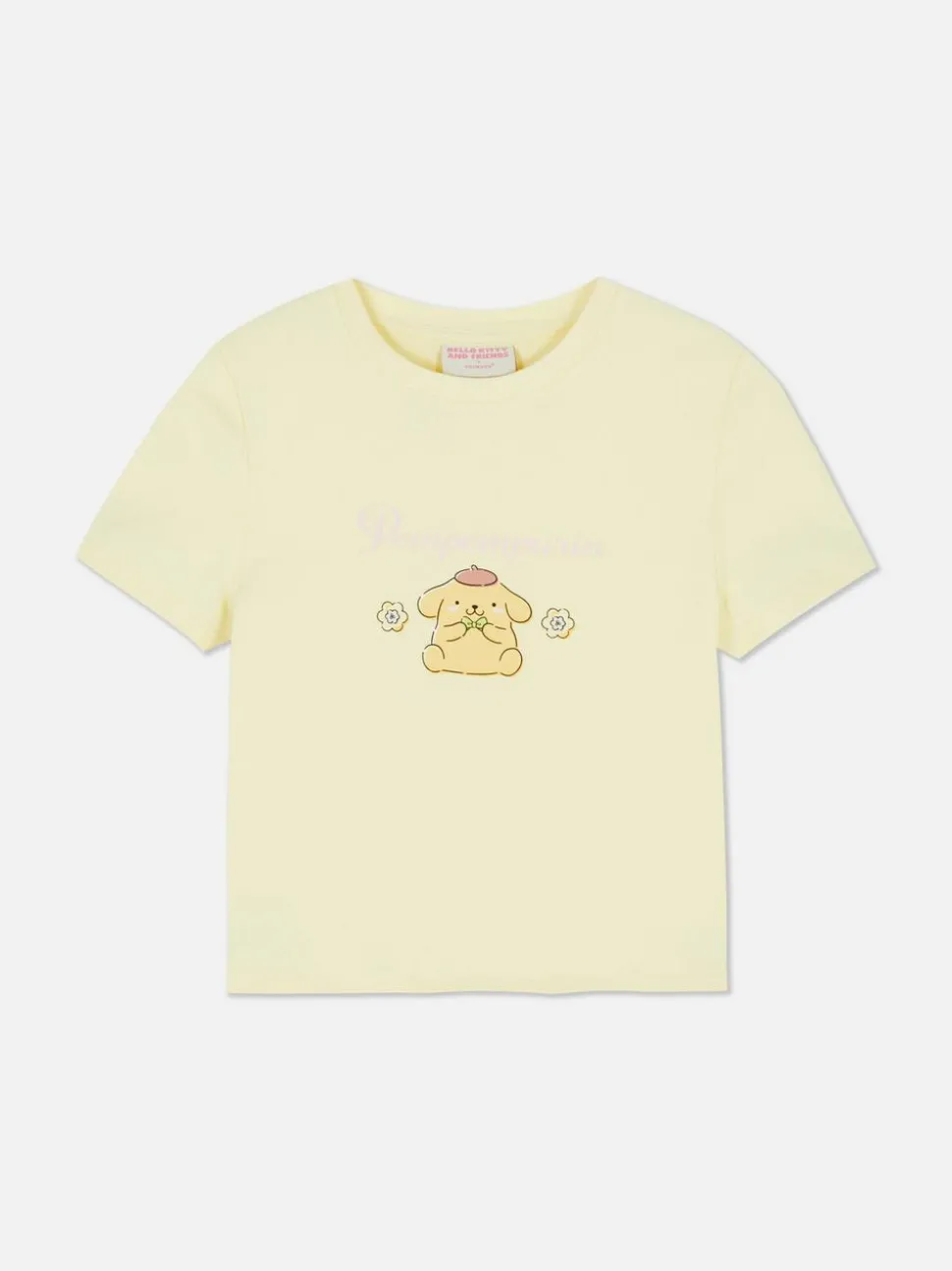 T-shirt z postacią Pompompurina z Hello Kitty