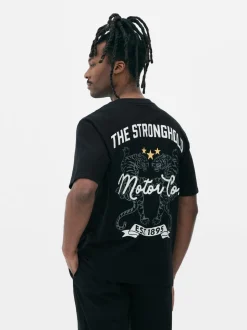 T-shirt z tygrysim nadrukiem The Stronghold