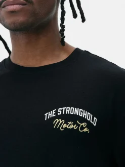 T-shirt z tygrysim nadrukiem The Stronghold