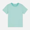 T-shirt ze wzorem w cienkie paski