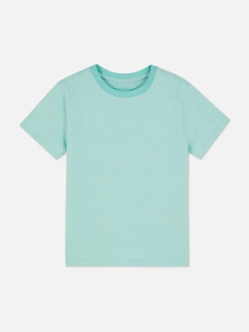 T-shirt ze wzorem w cienkie paski