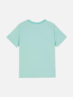 T-shirt ze wzorem w cienkie paski