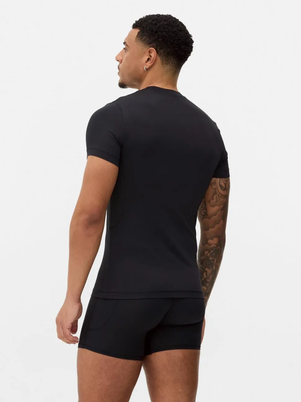 T-shirty sportowe z mieszanym wzorem, 2 szt.