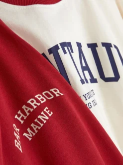 T-shirty z krótkim rękawem i motywem USA, 2 szt.