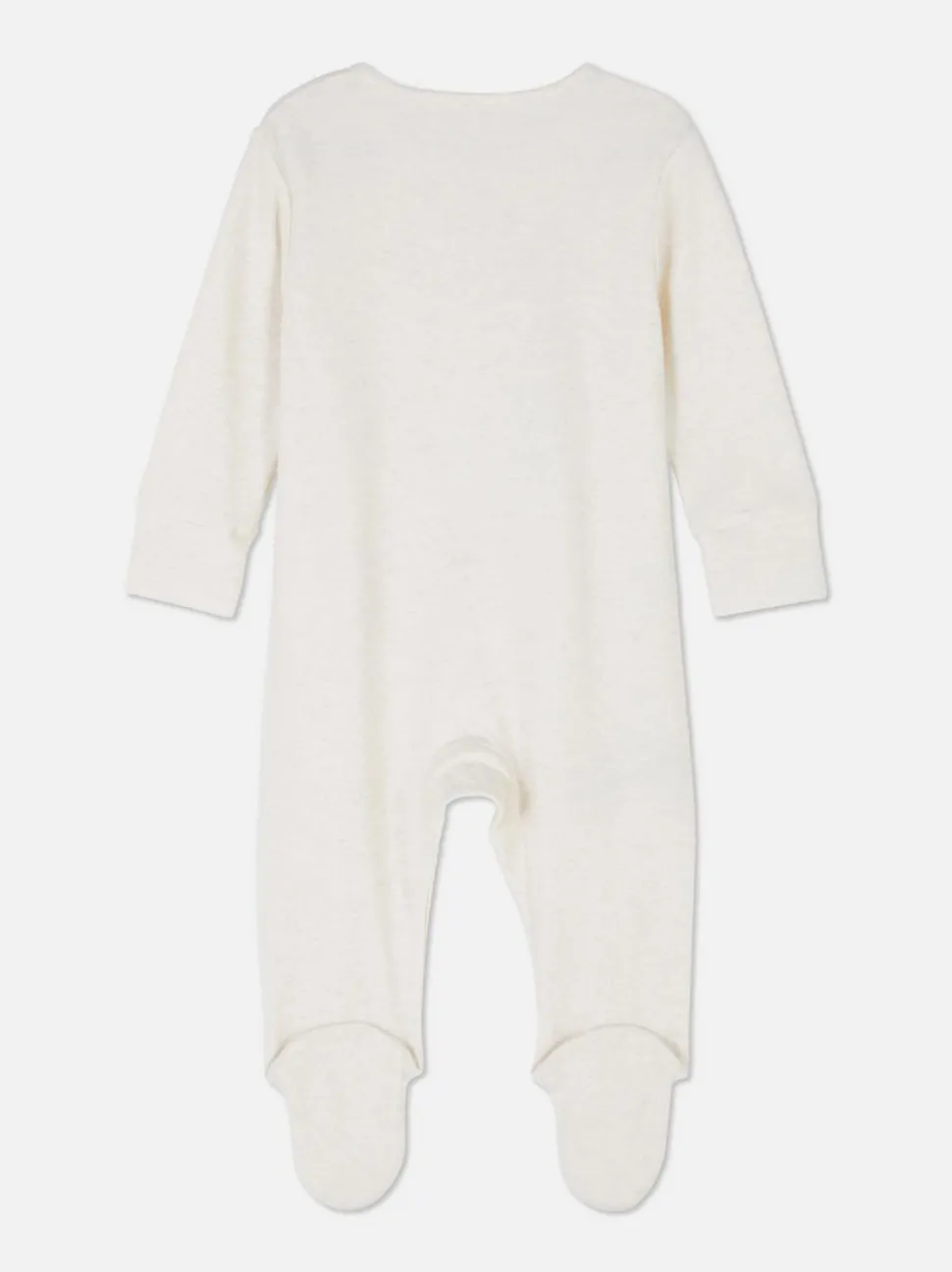 Tuftowane śpioszki z napisem Born in 2025