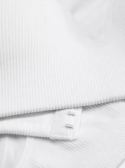 Usztywniany komplet bielizny prążkowanej