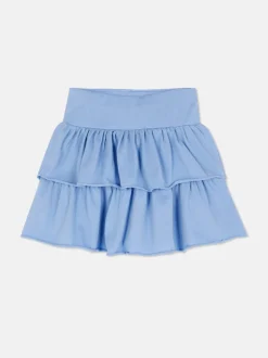 Warstwowa spódnica dżersejowa