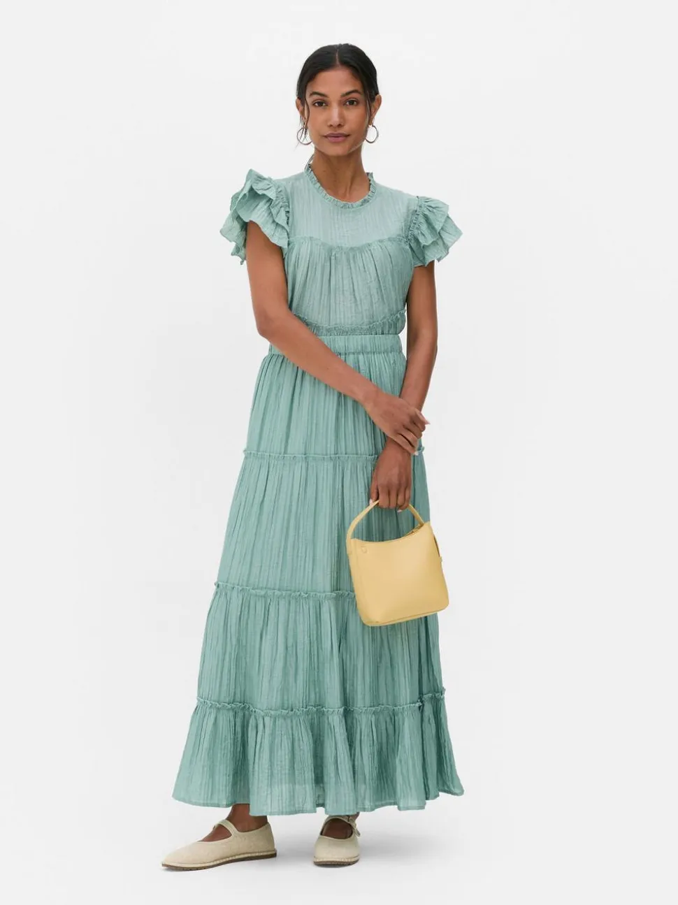 Warstwowa spódnica maxi