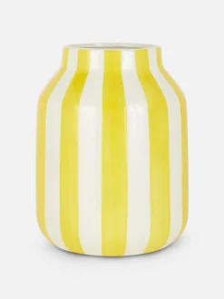 Wazon ceramiczny w paski