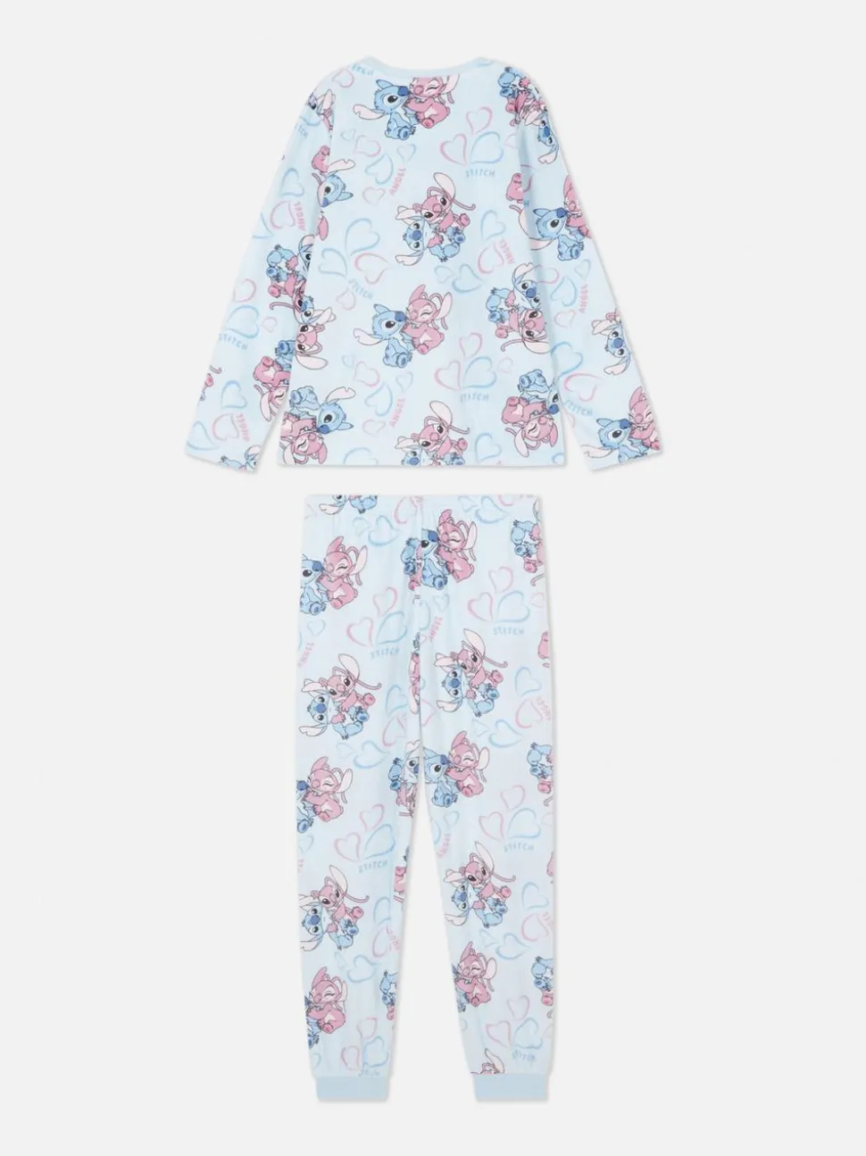 Welurowa piżama z motywem Sticha Disneya