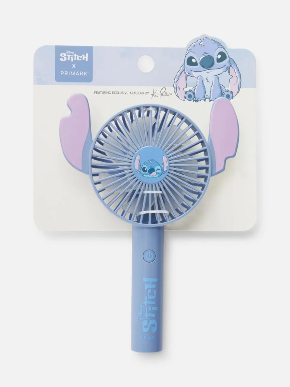 Wiatraczek ręczny z motywem Sticha Disneya