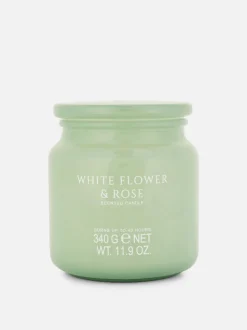 Świeca zapachowa w słoiku z pokrywką