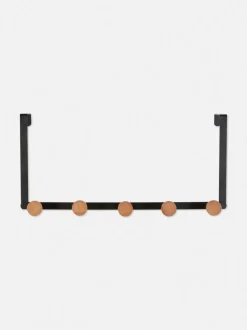 Wieszak na drzwi z trzema haczykami na płaszcz