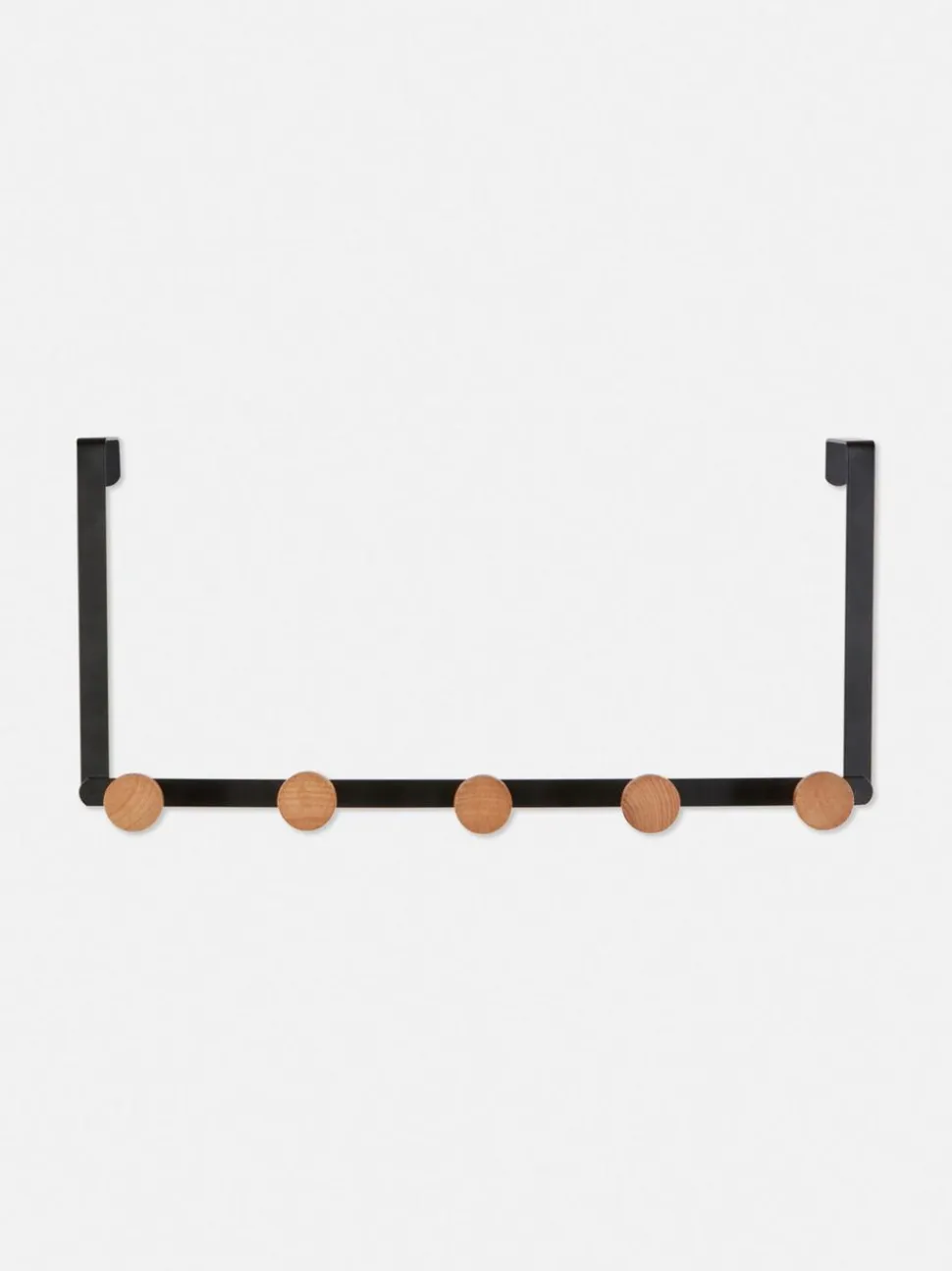 Wieszak na drzwi z trzema haczykami na płaszcz