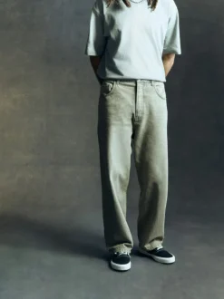 Workowate spodnie jeansowe